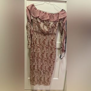 PLT blush pink Lace dress